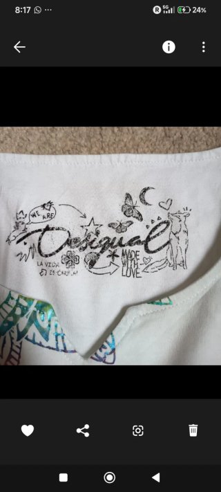 Camiseta Desigual Multicolor Talla XS