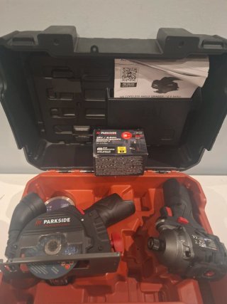 Pack Parkside 12V Performance Sierra Circular + At