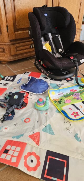 Silla Coche Giratoria Bebé Chicco con isofix