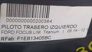 PILOTO TRASERO IZQUIERDO FORD FOCUS LIM. Titanium