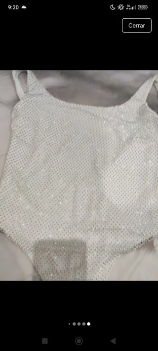 Bañador Guess Blanco Pedrería
