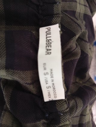 Falda PULL & BEAR cuadros Talla S