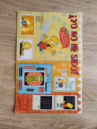 COMPLETO Album de cromos Los Simpson Panini