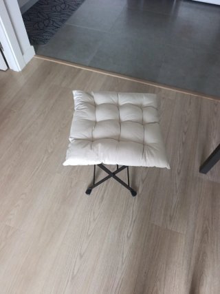 Mesita/Taburete Plegable IKEA Madera y Metal