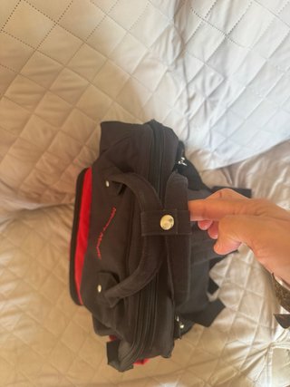 Mochila Mickey Mouse Negra y Roja + Regalo