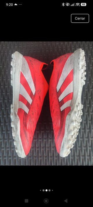 Botas de fútbol Adidas Predator Rojas