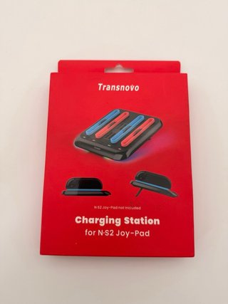 Transnovo Estación Carga Joycons Nintendo Switch 2