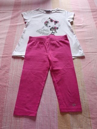 Completo Sarabanda 2 pezzi bambina 6 anni
