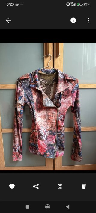 Chaqueta Desigual Biker XS Multicolor