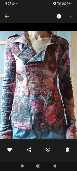 Chaqueta Desigual Biker XS Multicolor