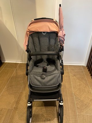 Bugaboo Fox 3 Gris y Rosa