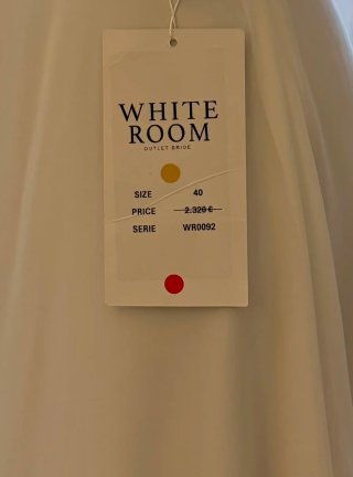 Vestido de Novia, blanco roto, Talla M-38