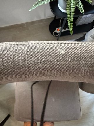 Juego de 4 sillas de comedor grises