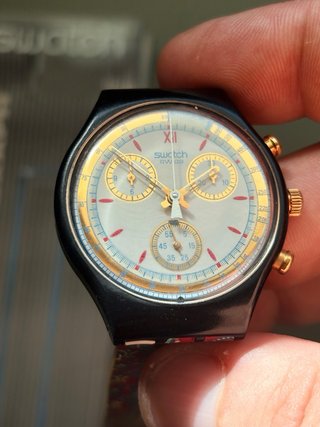 Swatch Chrono SCB108 “Award” Usato!