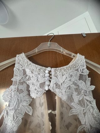 Vestido de Novia Blanco Sin Entrenar