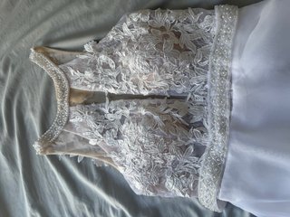 Vestido de Novia Blanco Sin Entrenar
