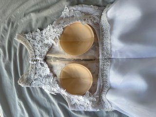 Vestido de Novia Blanco Sin Entrenar
