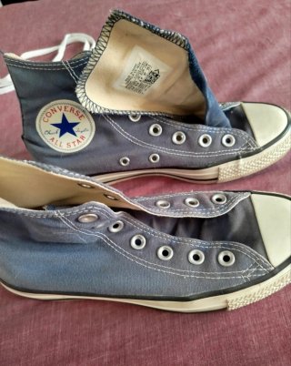 Zapatillas Converse altas azul marino