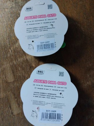 Juguetes para Gatos DZL (2 unidades)