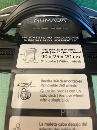 Maleta de Viaje Cabina Verde Mint NUMADA