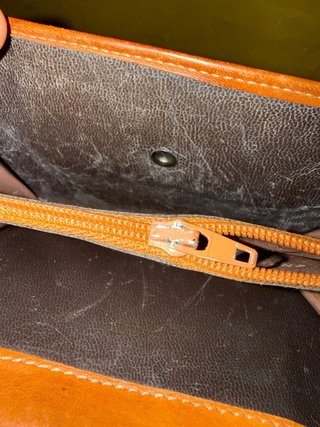 Cartera Balenciaga Piel Marrón Vintage