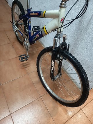 Bicicleta Montañera Azul