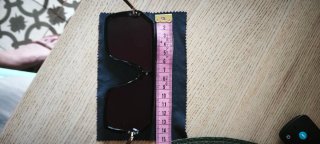 Gafas de sol oversize efecto espejo