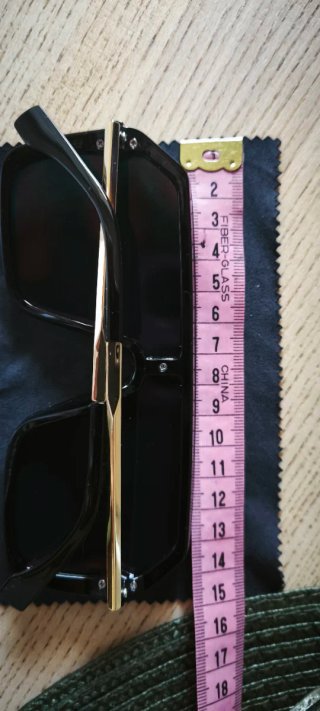 Gafas de sol oversize efecto espejo