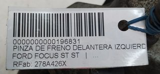 PINZA DE FRENO DELANTERA IZQUIERDA FORD FOCUS ST ST
