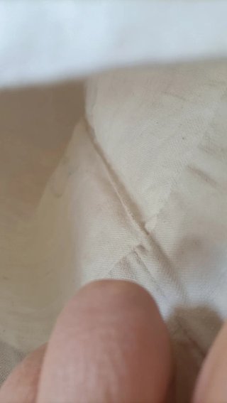 Sábana encimera de lino artesanal de dos paños
