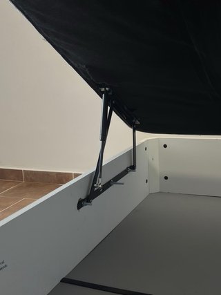 Canapé blanco 1,35x1,90