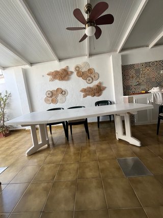 Mesa Comedor Jardín Blanca