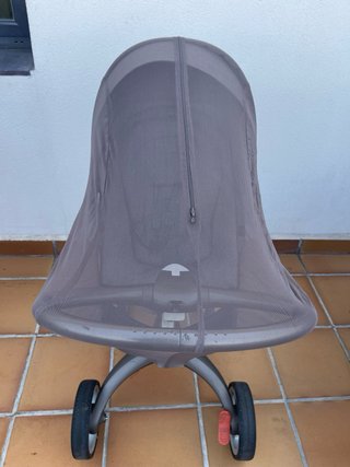 Carrito Bebé Stokke Gris con silla y capazo