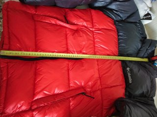 Chaqueta Columbia Negra y Roja Nueva