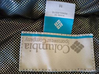 Chaqueta Columbia Negra y Roja Nueva
