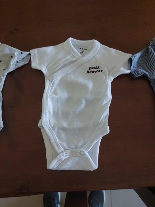 Lote Bodies Bebé 0 Meses Recién Nacido