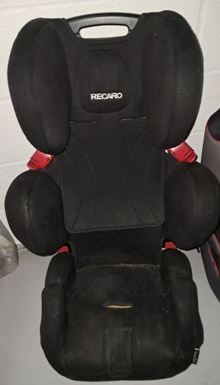 Silla de coche RECARO negra