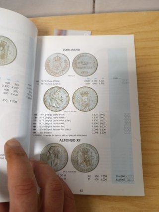 Catálogo Monedas Españolas y Billetes 1833-2014