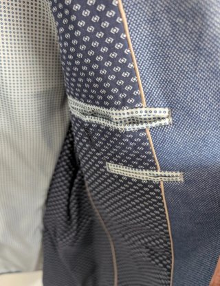 Americana Easy Wear Azul