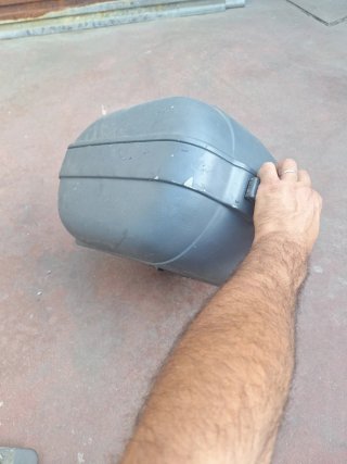 Baúl Piaggio con soporte