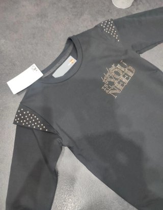 Maglia nera IntelliGent Store 3/4 anni