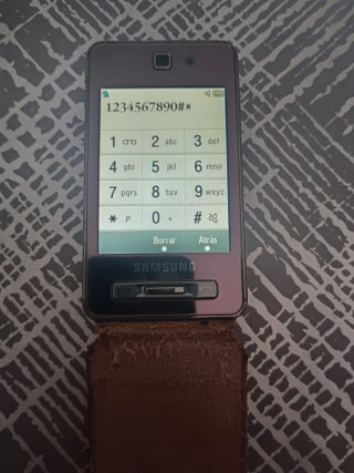 Samsung SGH-F480 Rosa/Plata