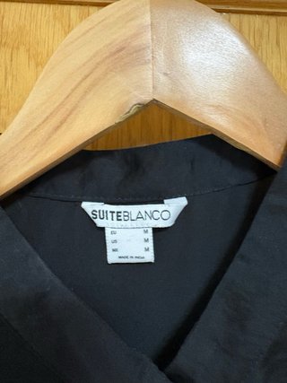 Camisa negra SUITE BLANCO Talla M