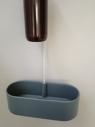 Asta doccia con portaoggetti e dosatore