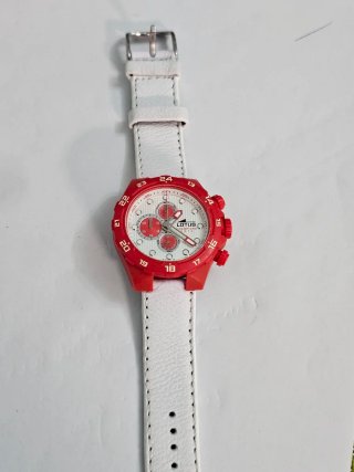 Reloj Lotus Chronograph Rojo Blanco