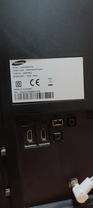 Televisor Samsung Negro