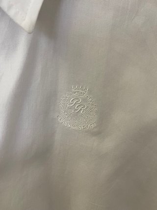 Camisa Blanca Punto Roma Talla 42