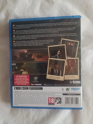Alone in The Dark PS5 Juego Terror