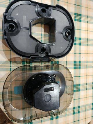Robot Limpieza Piscina Gris/Transparente