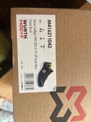 Zapatillas de seguridad WURTH MODYF Talla 42
